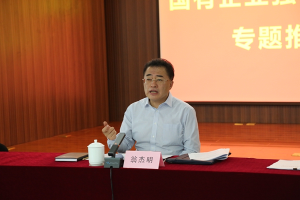 翁杰明、國資、國企、央企、國資委、副主任、企業改革、新聞宣傳